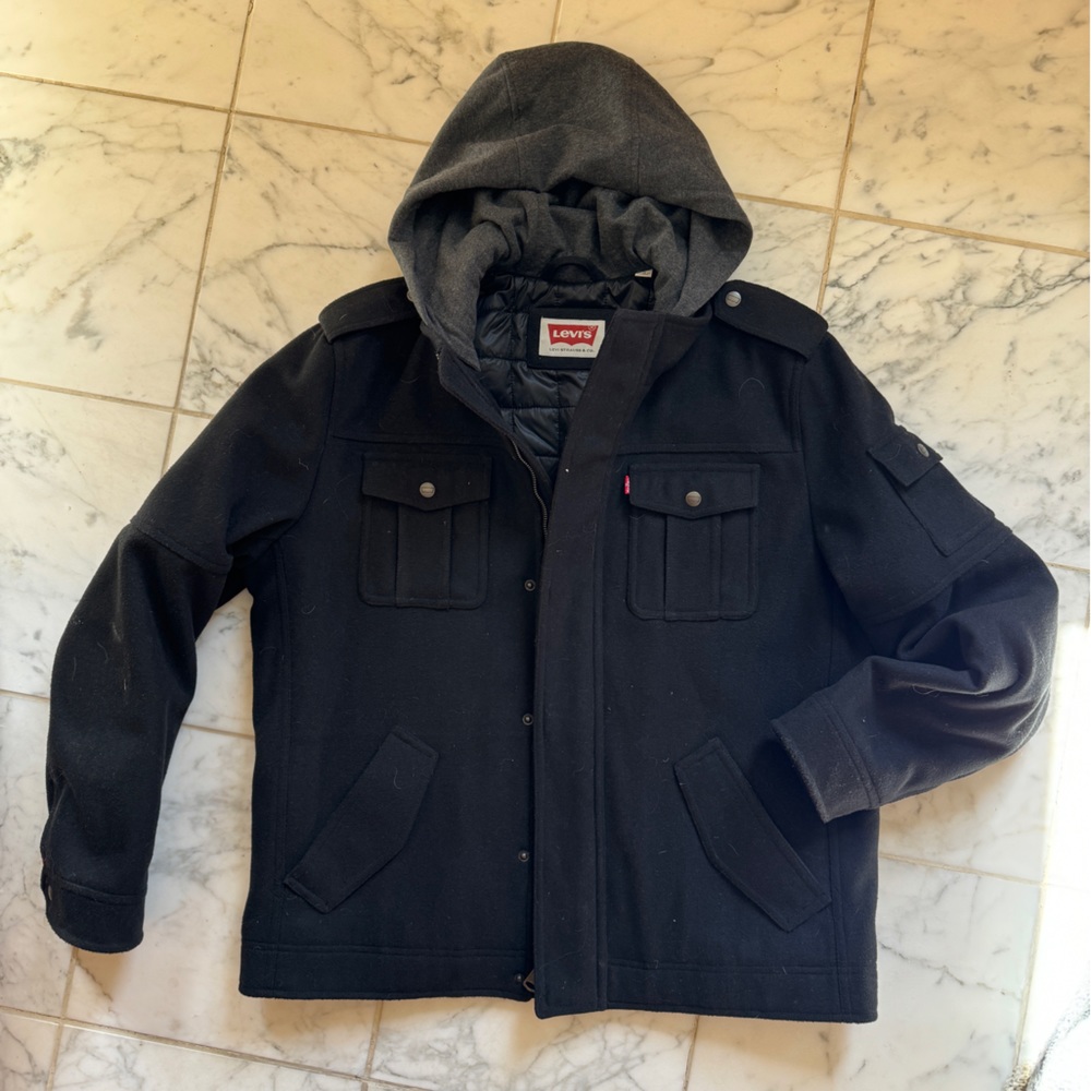 COPY - Levi’s wool jacket size large